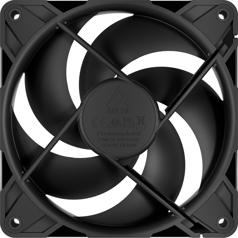 Корпусный вентилятор ARCTIC P12 Pro Reverse Black (ACFAN00331A) фото 5