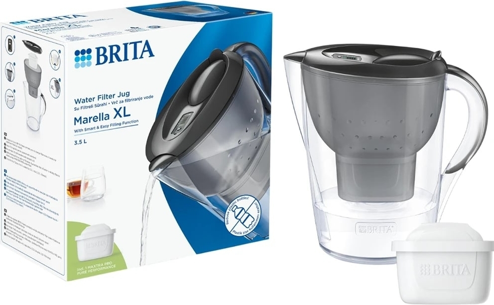 Фильтр-кувшин Brita Marella XL Memo MXPro 3.5л (2л очищенной воды), (1052724) фото 