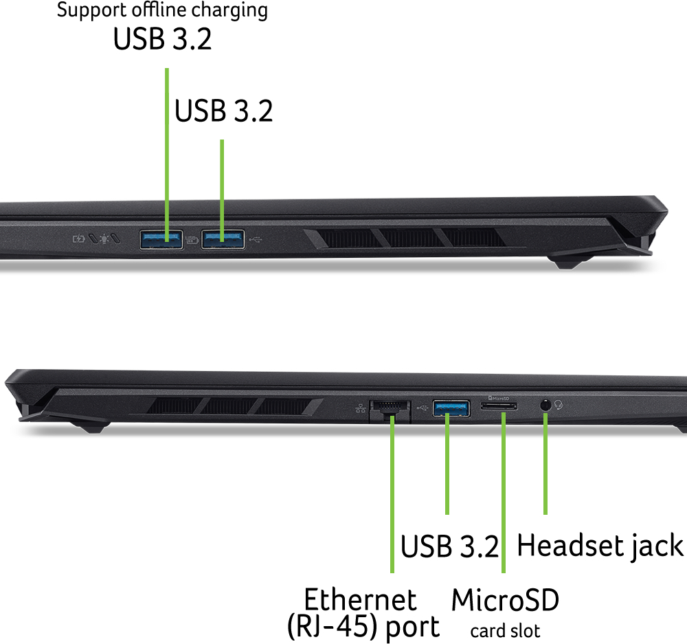 Ноутбук ACER Nitro V 16S ANV16S-61 Obsidian Black (NH.QXTEU.001)фото16