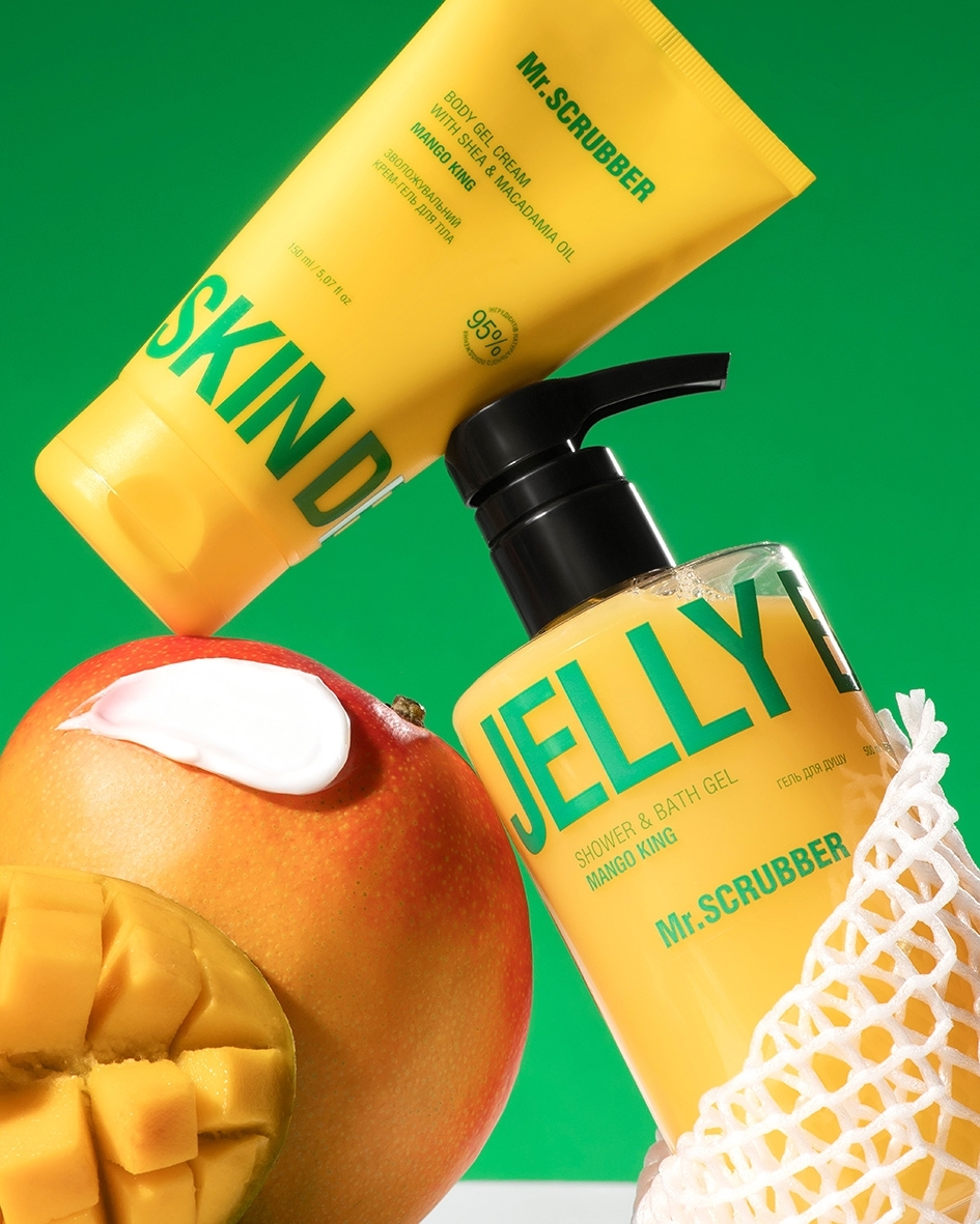 Гель для душа Mr.Scrubber Jelly Bubbles Mango King 500 мл фото 2