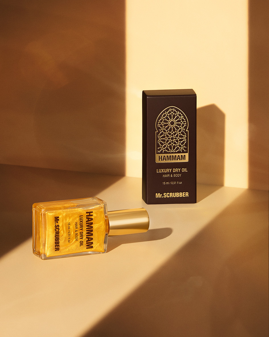 Суха олія для волосся та тіла Mr.Scrubber Hammam 15 млфото
