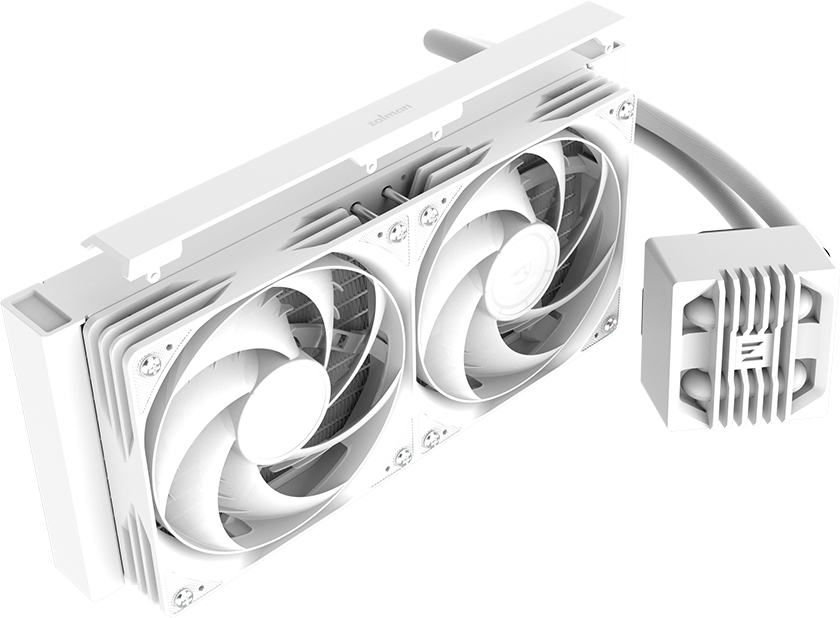 Система жидкостного оxлаждения Zalman Alpha 2SE A24 ARGB White (ALPHA2SEA24WHITE) фото 2