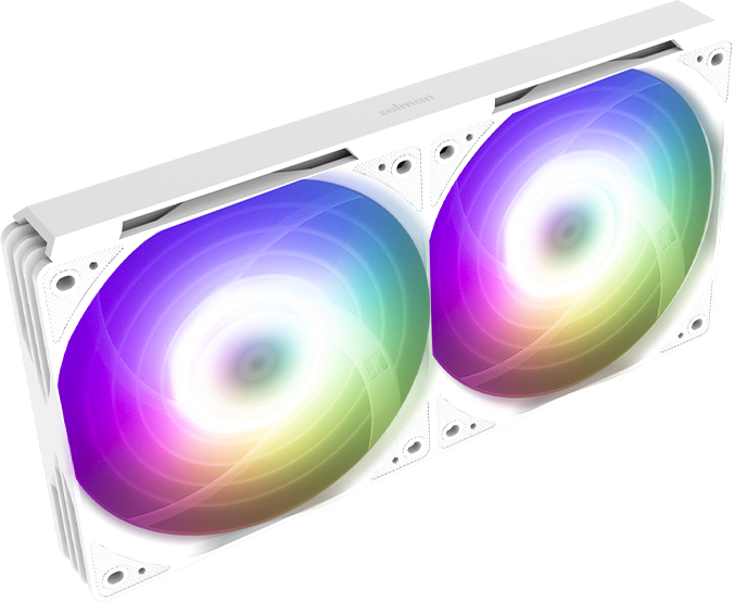 Система жидкостного оxлаждения Zalman Alpha 2SE A24 ARGB White (ALPHA2SEA24WHITE) фото 4