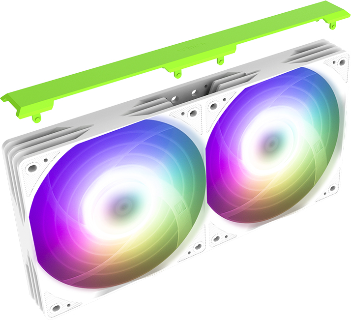 Система жидкостного оxлаждения Zalman Alpha 2SE A24 ARGB White (ALPHA2SEA24WHITE) фото 5