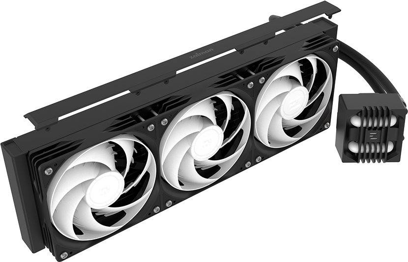 Система жидкостного оxлаждения Zalman Alpha 2SE A36 ARGB Black (ALPHA2SEA36BLACK) фото 2