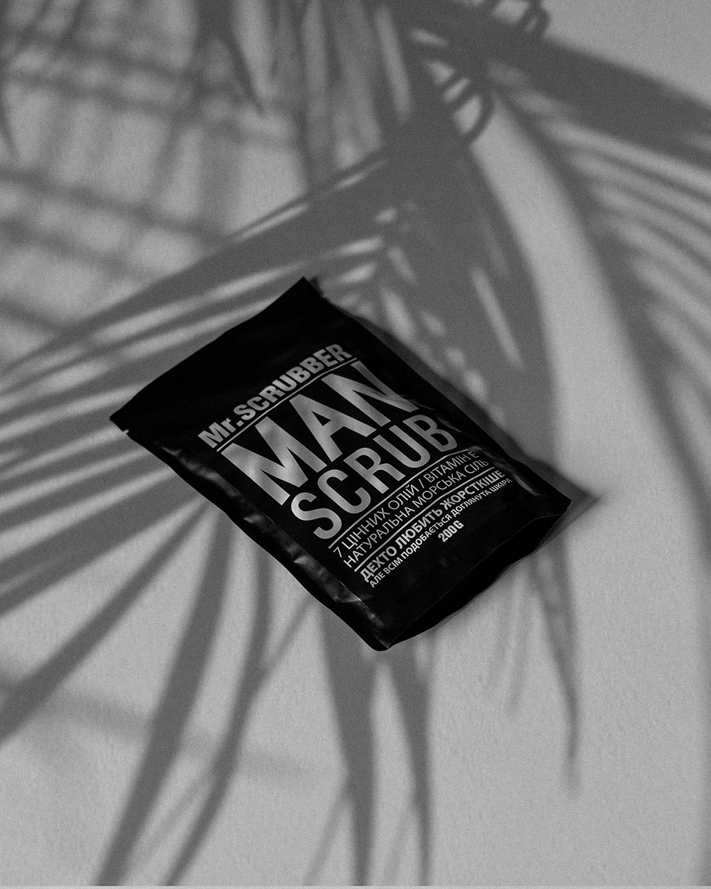 Кавовий скраб для тіла Mr.Scrubber Man 200 гфото