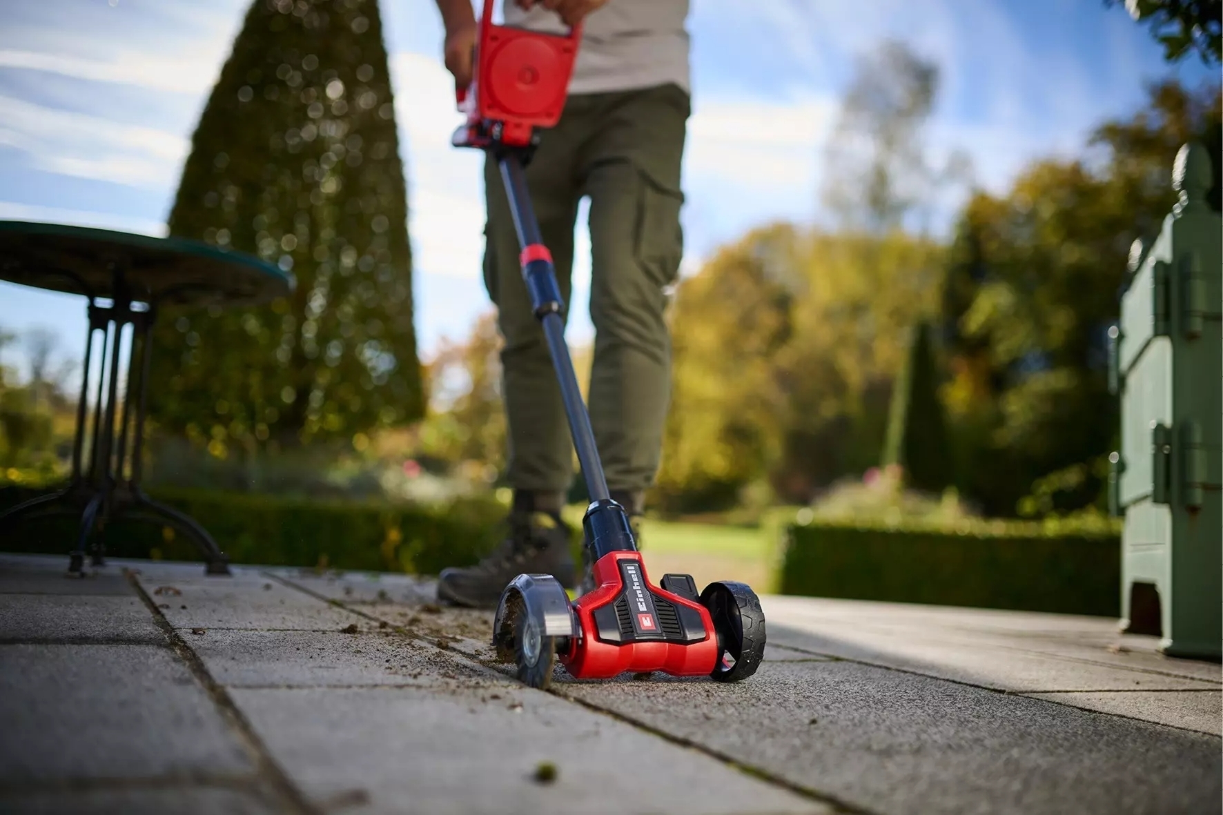 Очисник швів плитки Einhell GE-CC 18/110 Li, 18В (без АКБ та ЗУ), (3424070)фото