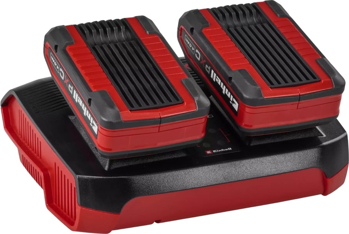 Зарядний пристрій Einhell Power X-Twincharger 2x18В 4А (4512161)фото2