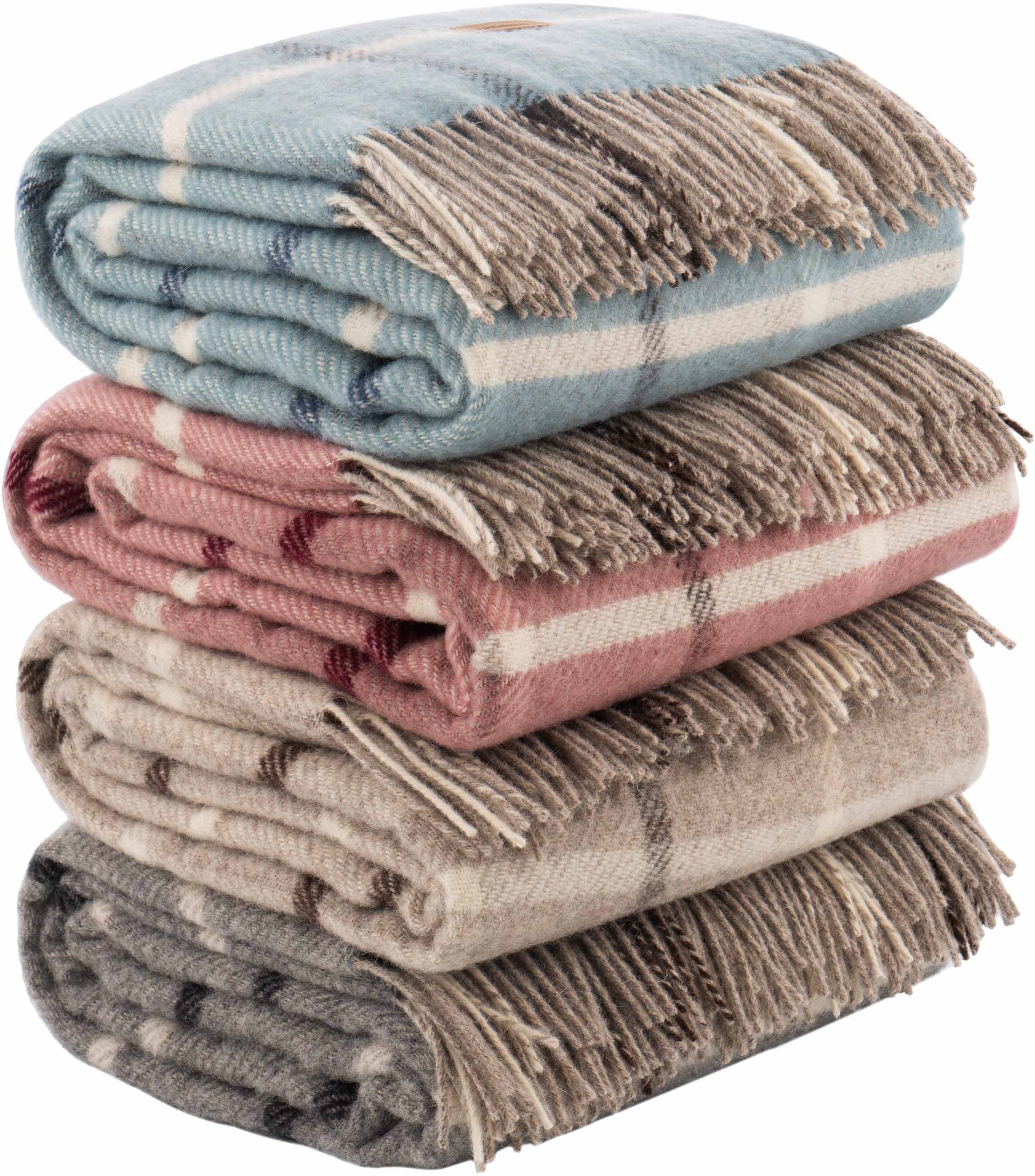 Плед ARDESTO Leonardo Alpina, 140x200 см, 100% шерсть, розовый (ART0701LM) фото 5