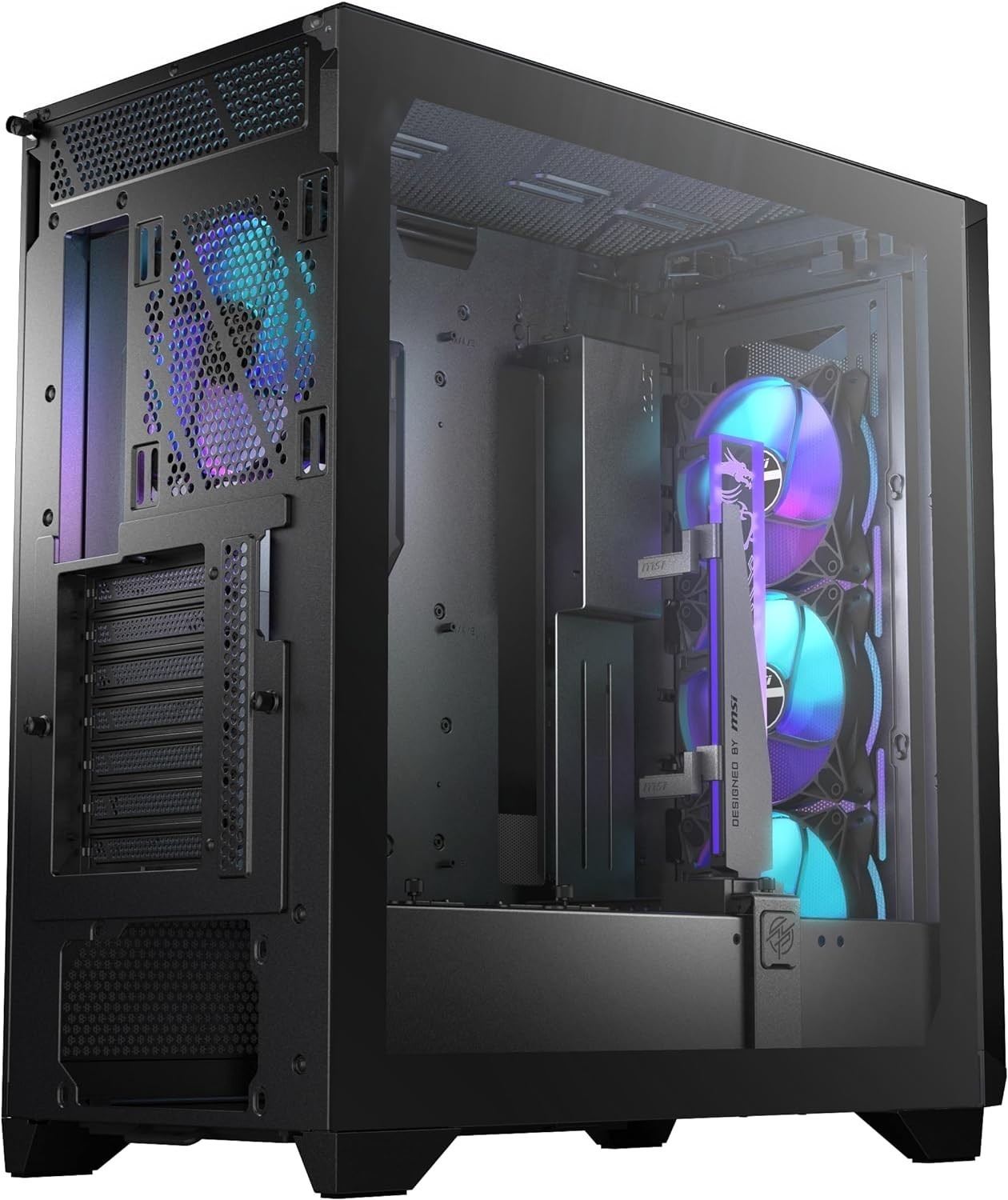 Корпус MSI MPG Gungnir 300R AirFlow без БП Black (MPG GUNGNIR 300R AIRFLOW) фото 