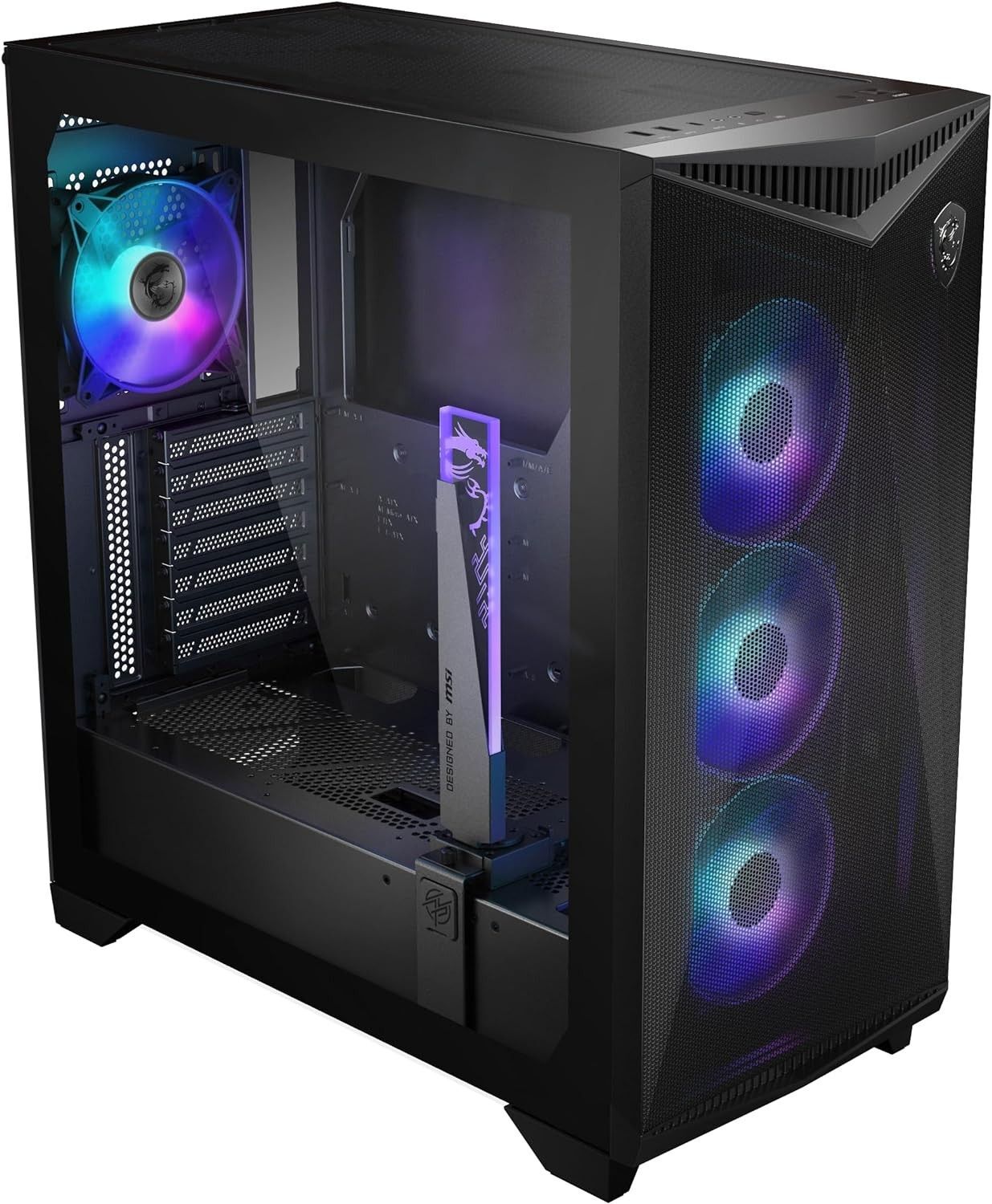 Корпус MSI MPG Gungnir 300R AirFlow без БП Black (MPG GUNGNIR 300R AIRFLOW) фото 