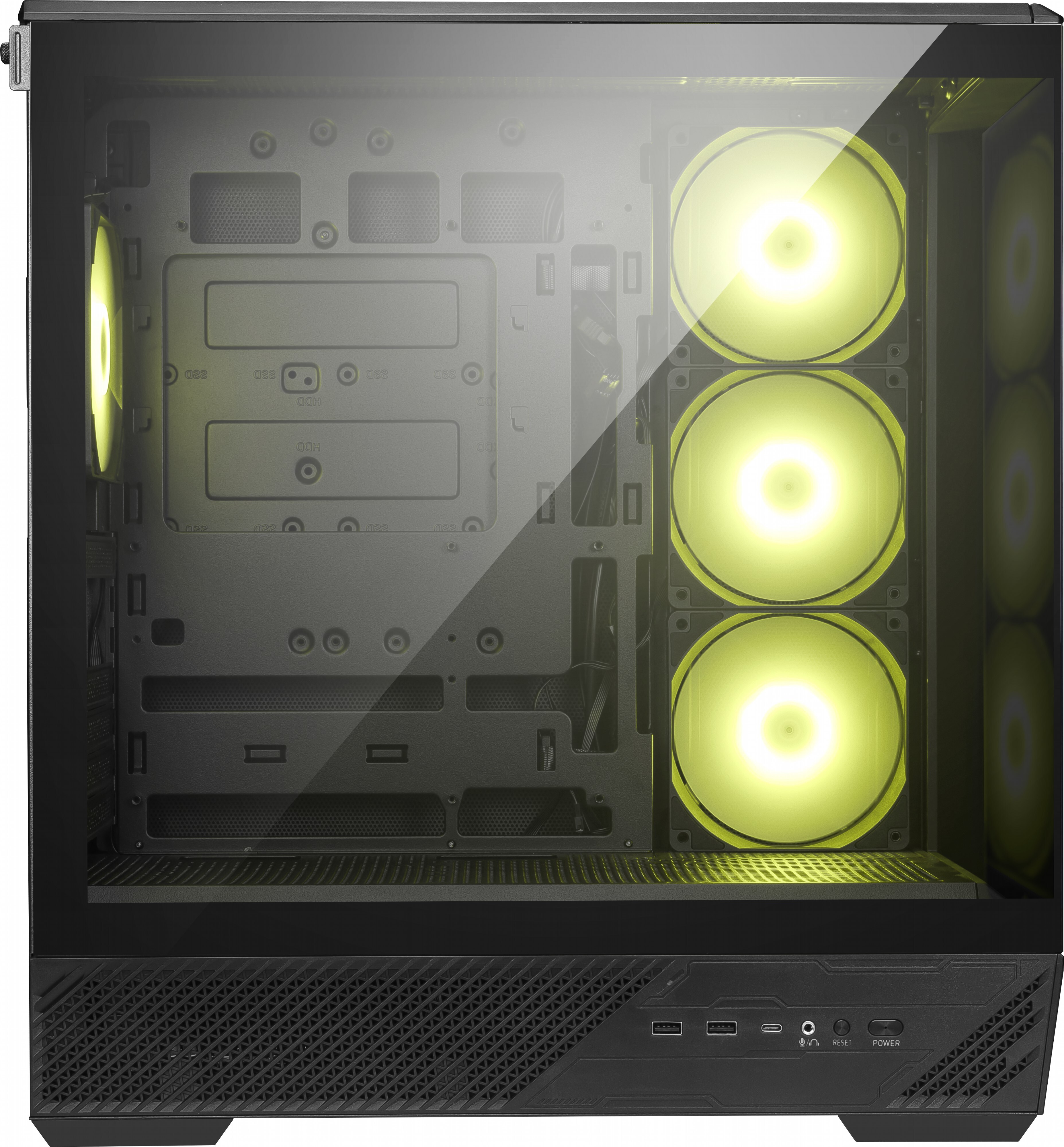 Корпус MSI MAG PANO 130R PZ без БП Black (MAG PANO 130R PZ) фото 