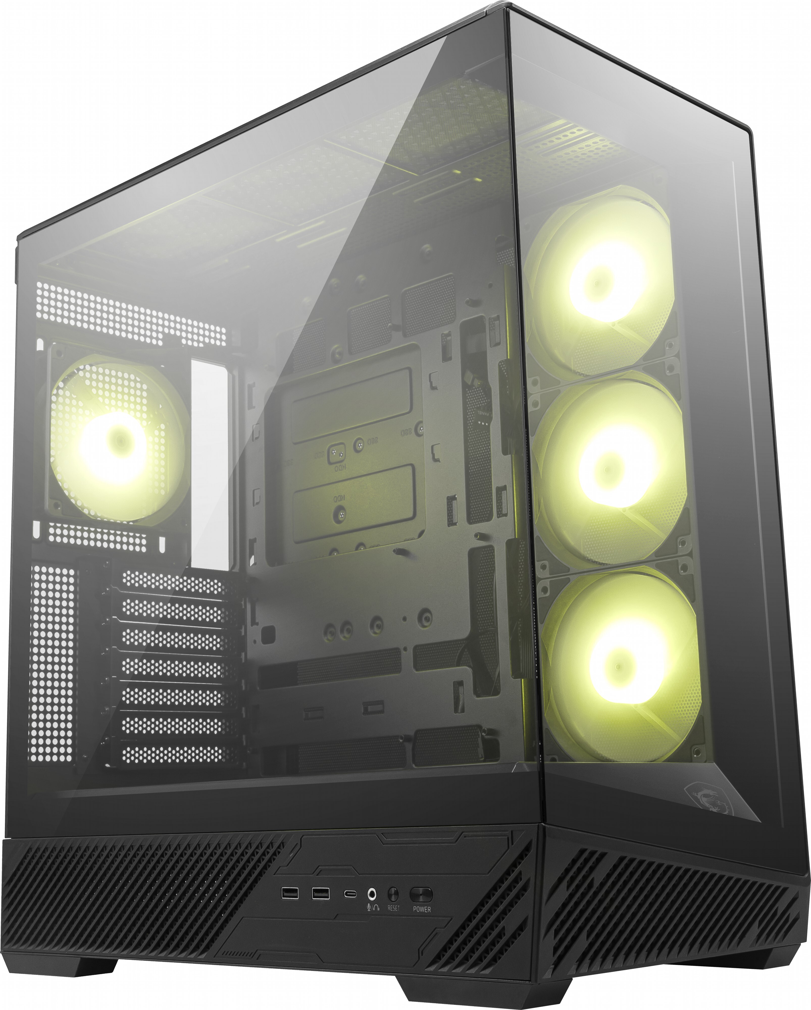 Корпус MSI MAG PANO 130R PZ без БП Black (MAG PANO 130R PZ) фото 