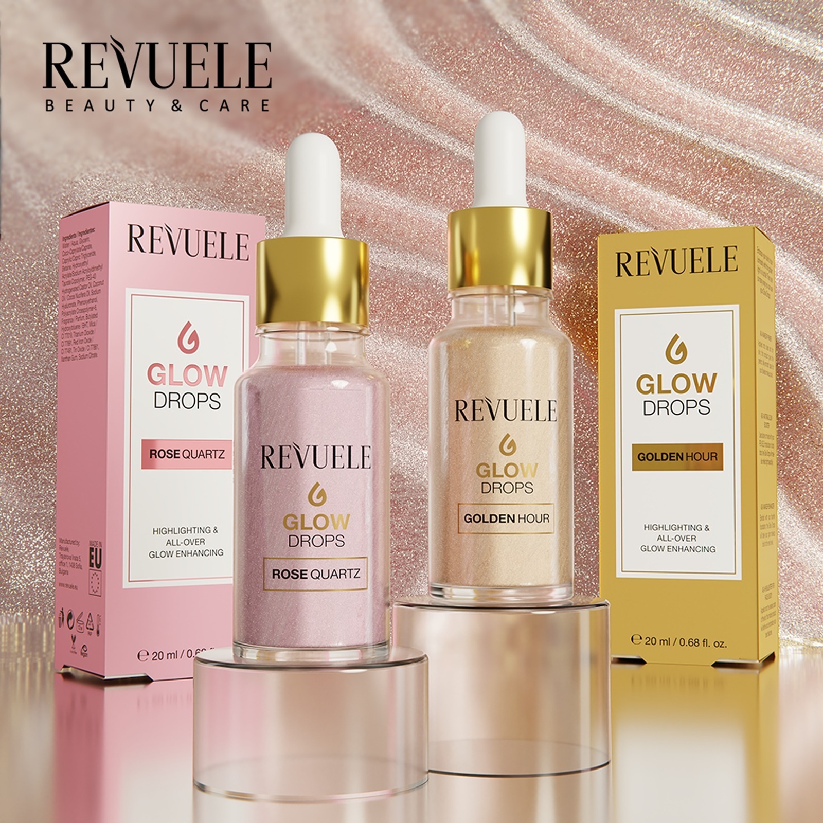 Капли для сияния лица Revuele Золотое время 20 мл фото 5