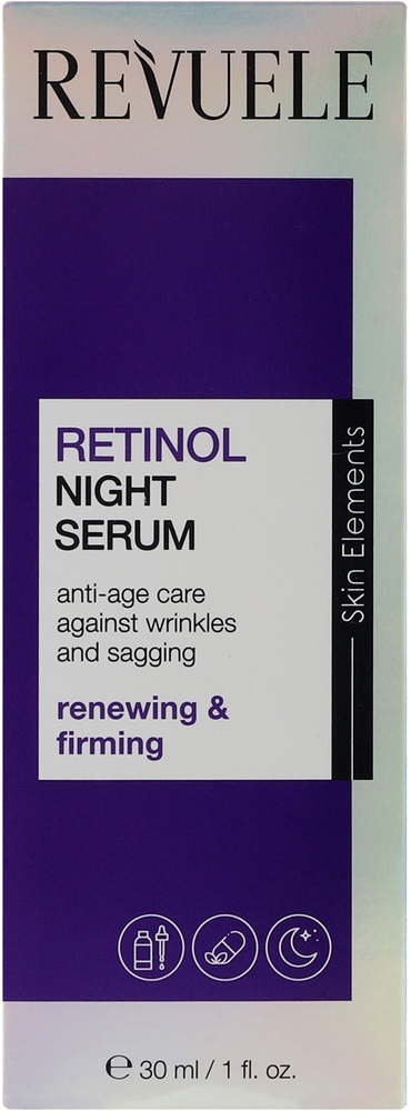 Сыворотка для лица Revuele Retinol ночная с ретинолом 30 мл фото 2