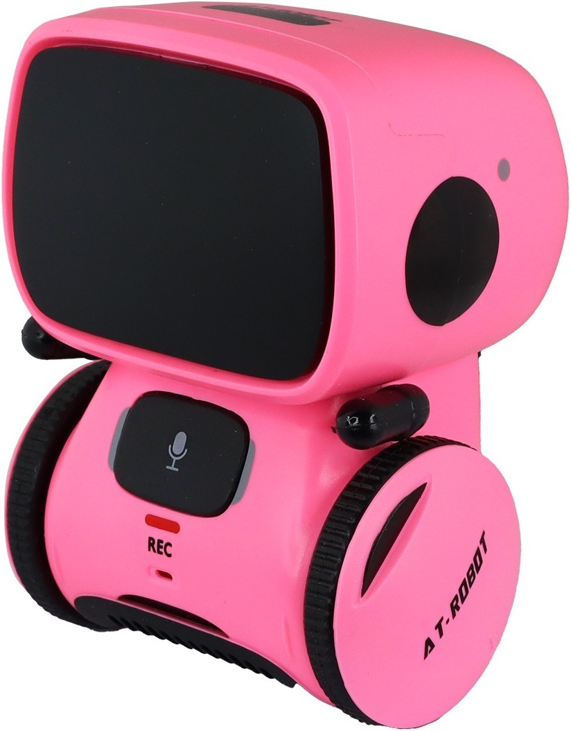 Інтерактивний робот із голосовим керуванням - AT-Robot (рожевий, озвуч.укр.) (AT001-04-UKR)фото2