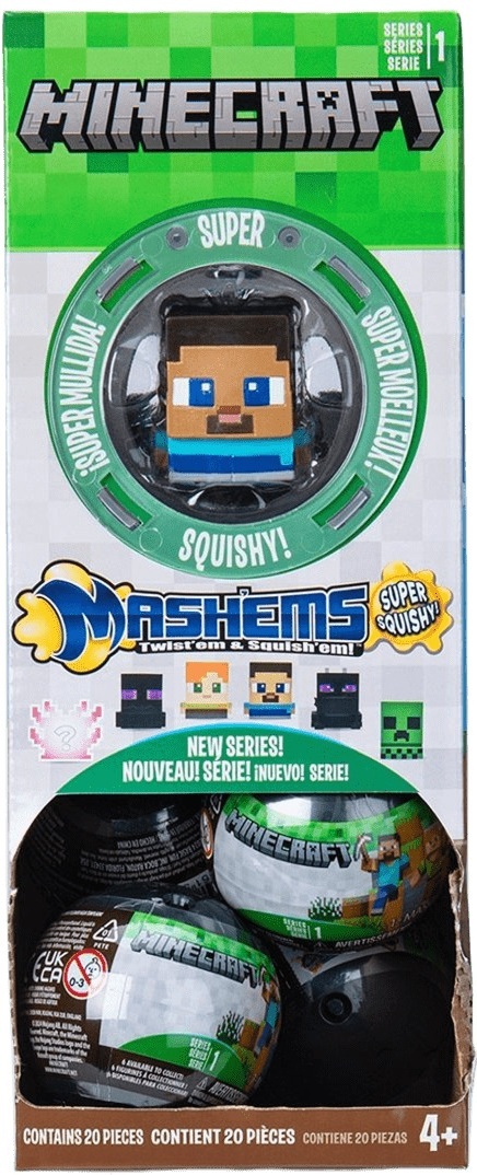 Іграшка-сюрприз у кулі Mash'ems S1 - Minecraft (53691_Mash'ems) фото3