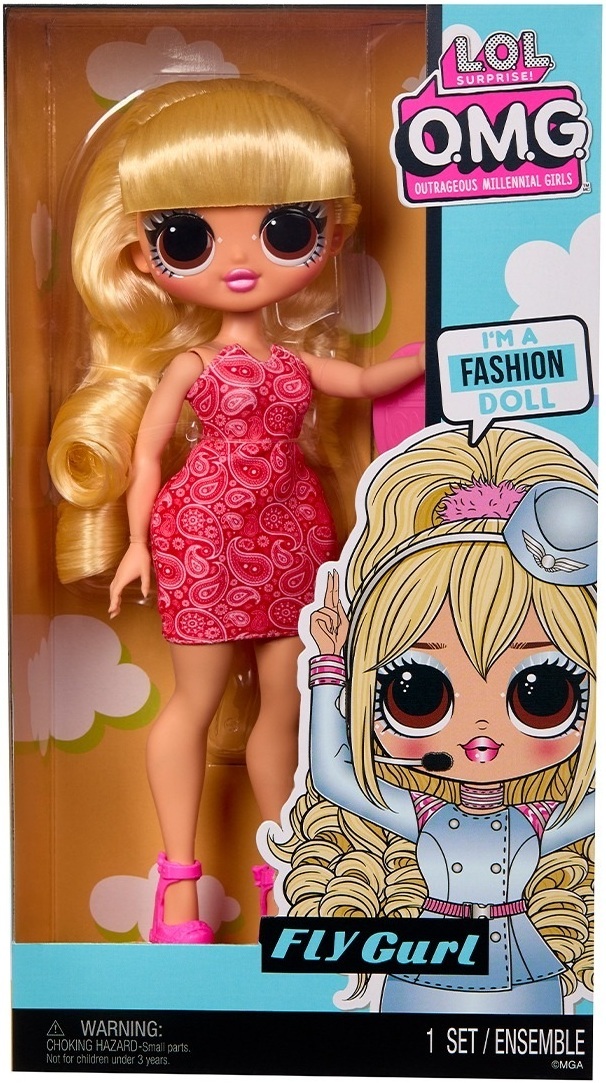 Лялька L.O.L. Surprise! серії OPP O.M.G. – Стюардеса (989905)фото4