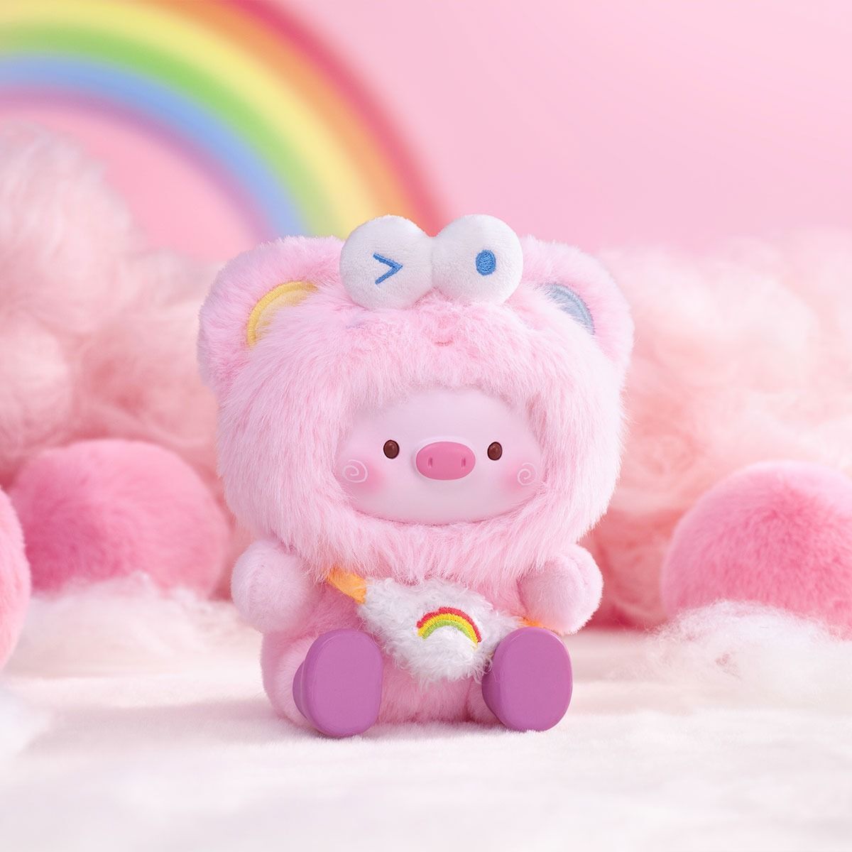 Коллекционная мягкая игрушка-сюрприз с кольцом Pop Top 1983toys серии GeeGeePig - В ожидании чудес (AP17184201900C) фото 5