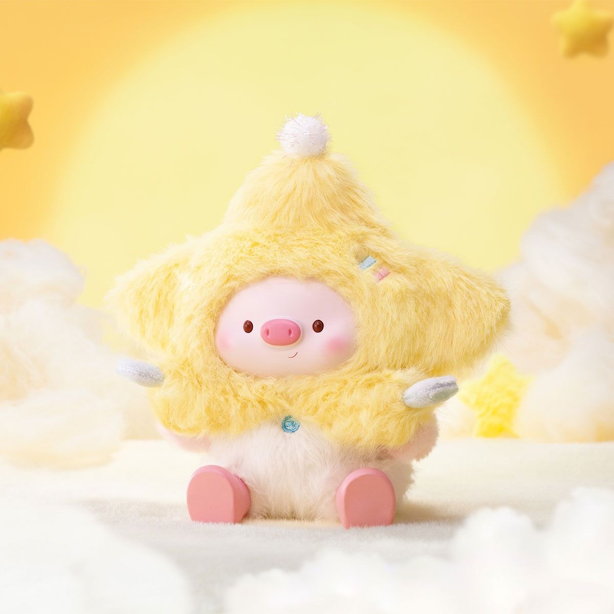 Коллекционная мягкая игрушка-сюрприз с кольцом Pop Top 1983toys серии GeeGeePig - В ожидании чудес (AP17184201900C) фото 9