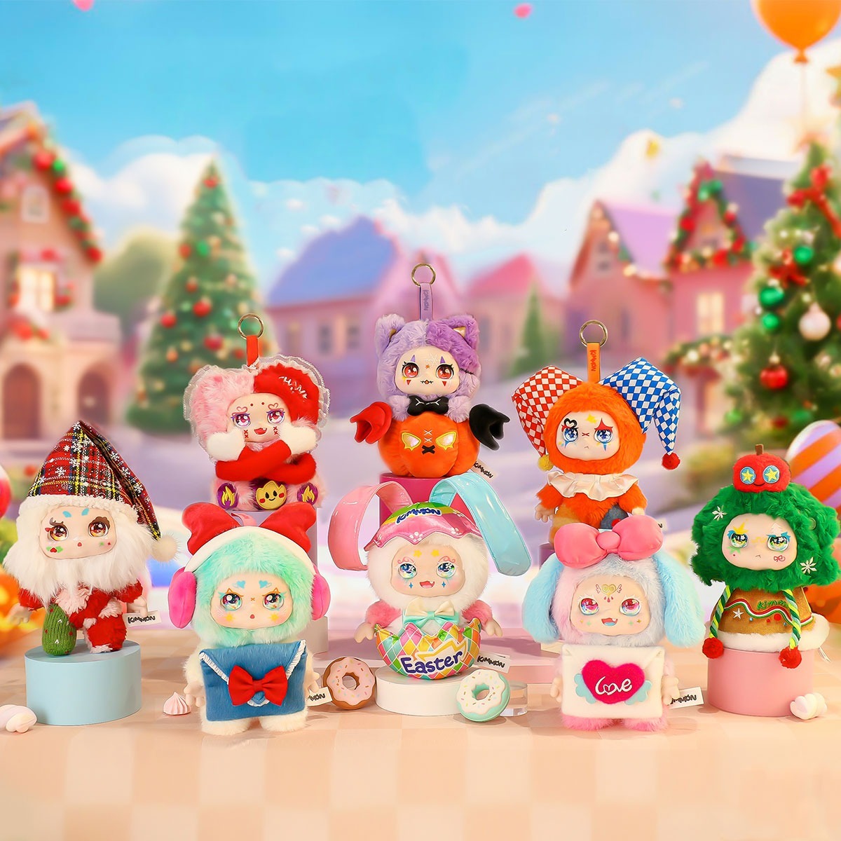 Колекційна м'яка іграшка-сюрприз з кільцем Pop Top Kimmon - Веселий фестиваль (556031)фото3