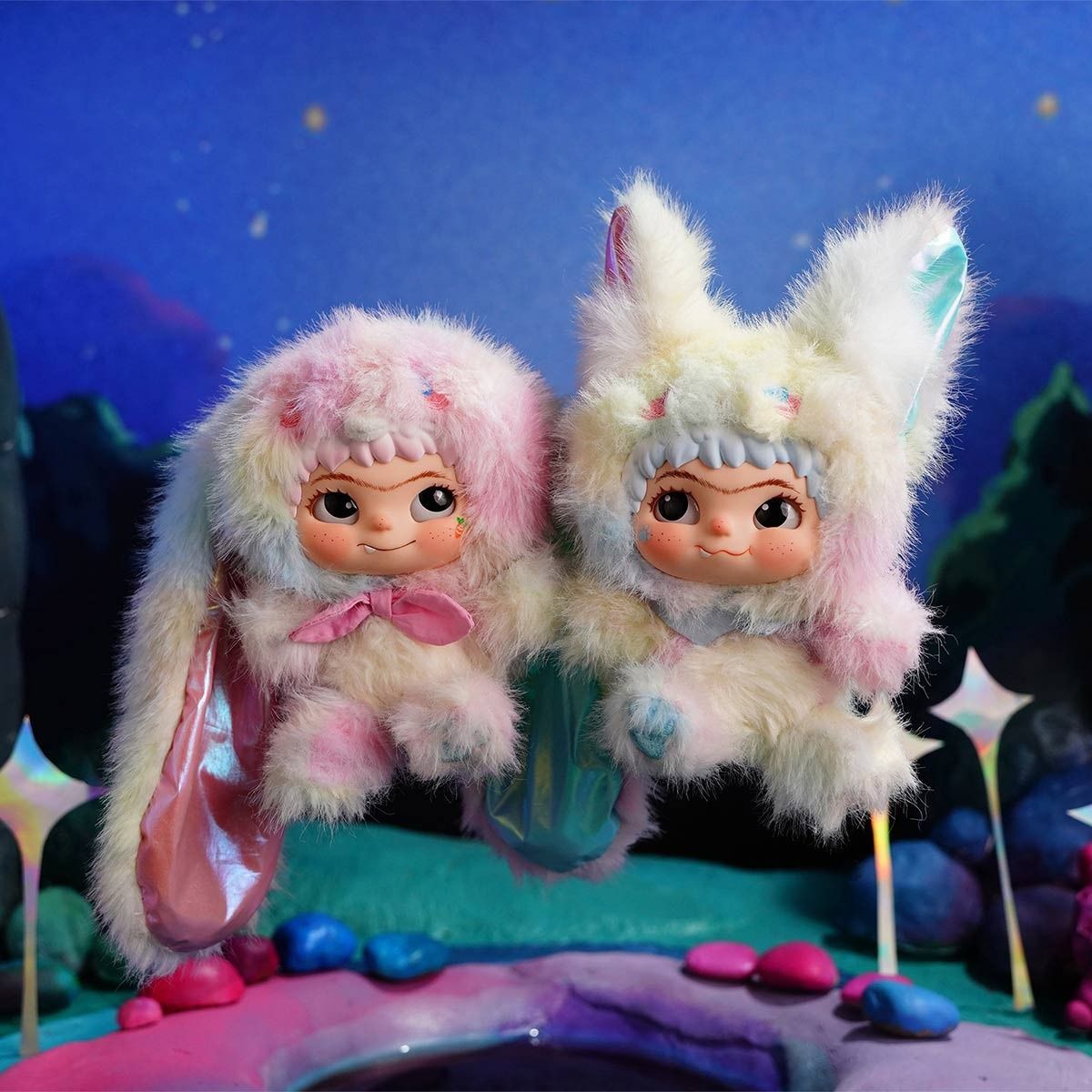 Коллекционная игрушка-сюрприз с кольцом Pop Top Letsvan серии Wakuku - Милые озорники (17WK-0602) фото 