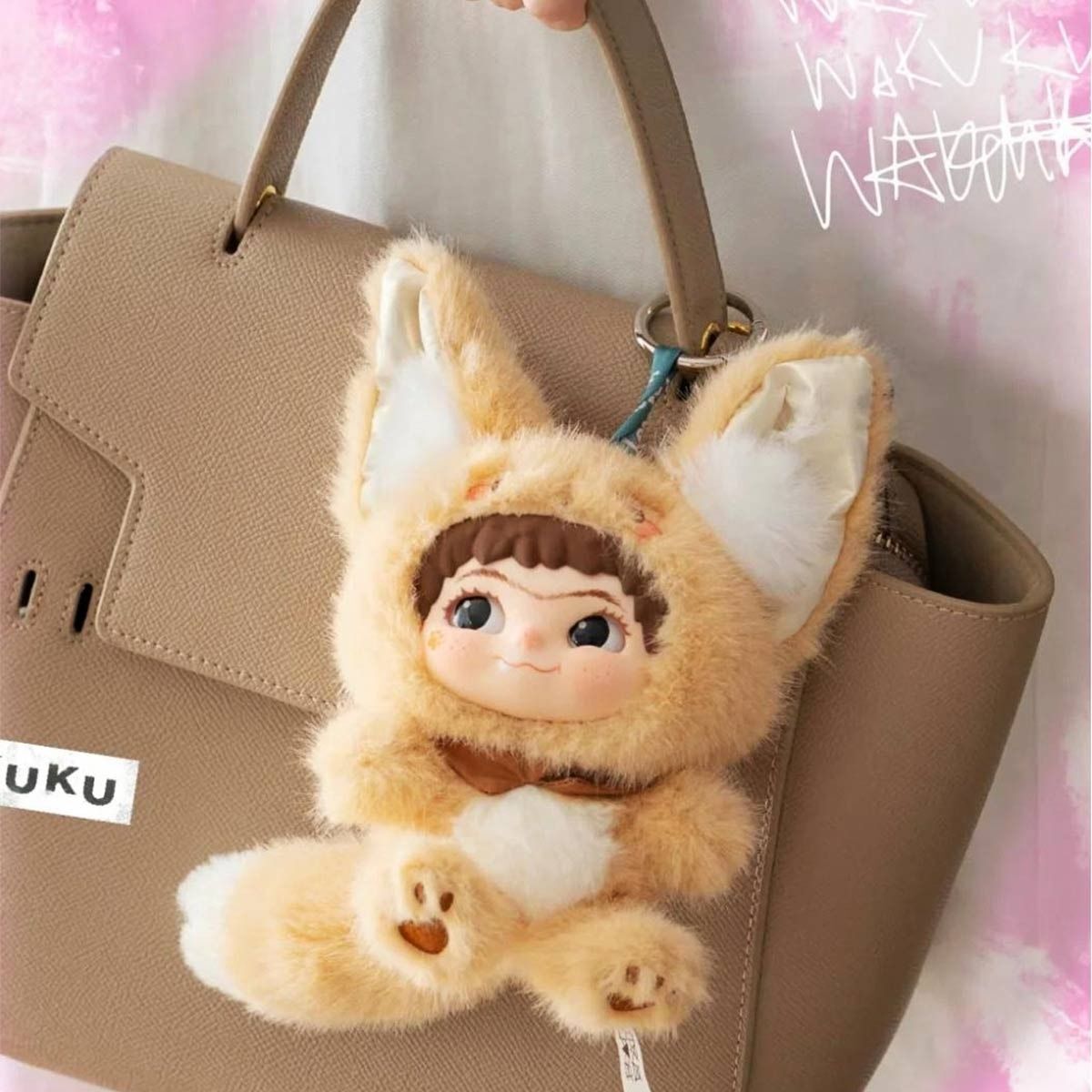 Коллекционная игрушка-сюрприз с кольцом Pop Top Letsvan серии Wakuku - Милые озорники (17WK-0602) фото 