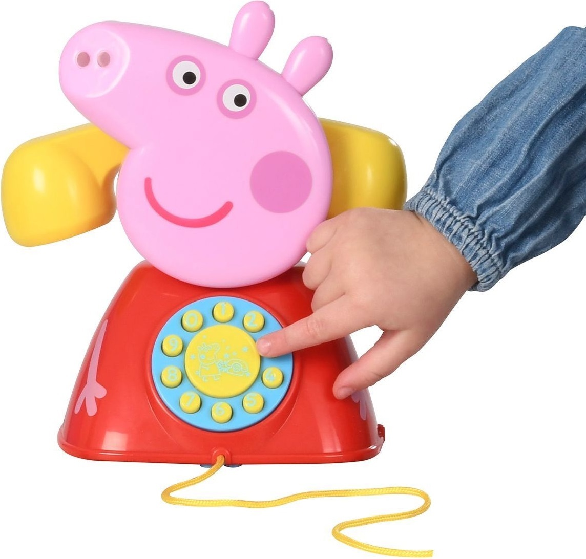 Іграшка-каталка на мотузці Peppa Pig - Телефон Пеппи (1684687)фото5