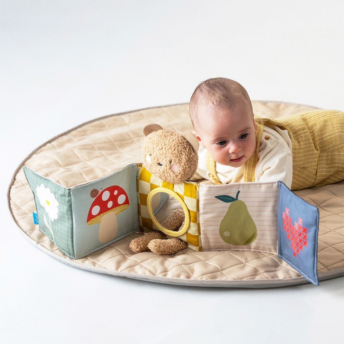 Розвиваюча книжка-розкладачка 2-в-1 – Обійми Ведмедика (13795)фото7