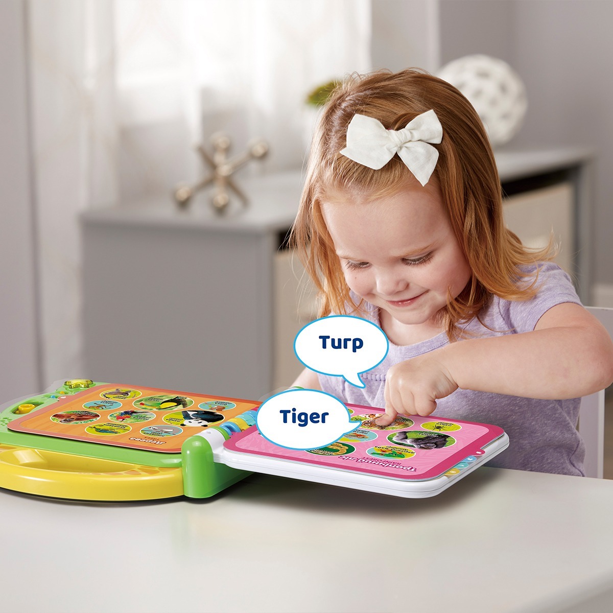 Развивающая игрушка Vtech - Англо-украинский словарик - 100 животных (английский, украинский) (80-609576) фото 4