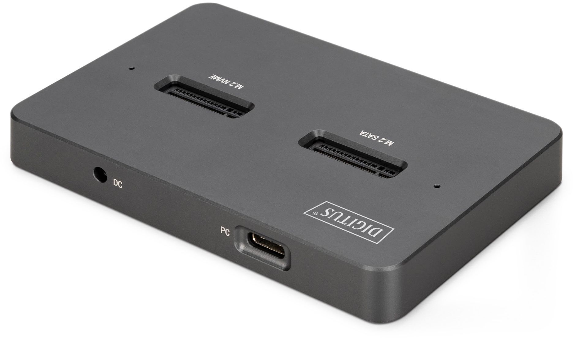 Док-станція DIGITUS USB-C > 2xSATA SSD/SD (DA-71546-1)фото