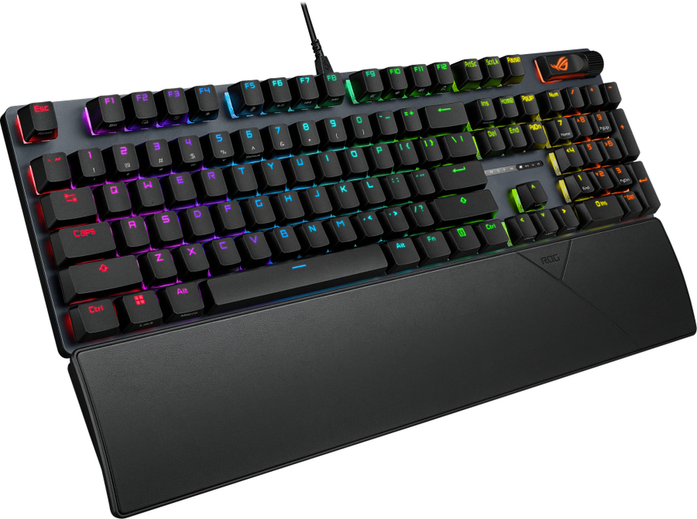 Игровая клавиатура ASUS ROG Strix Scope II X EN/UK RGB Black (90MP03XG-BKMA00) фото 4