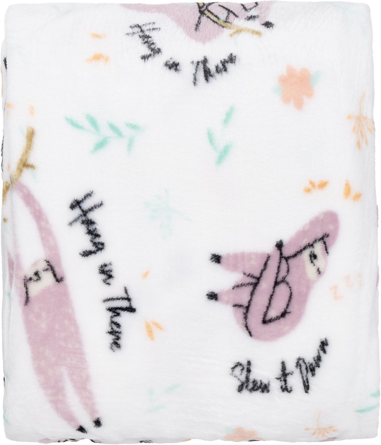 Набор пледов ARDESTO Christmas 160х200см имбирные домики, ленивцы (ART0121PB_ART0115PB) фото