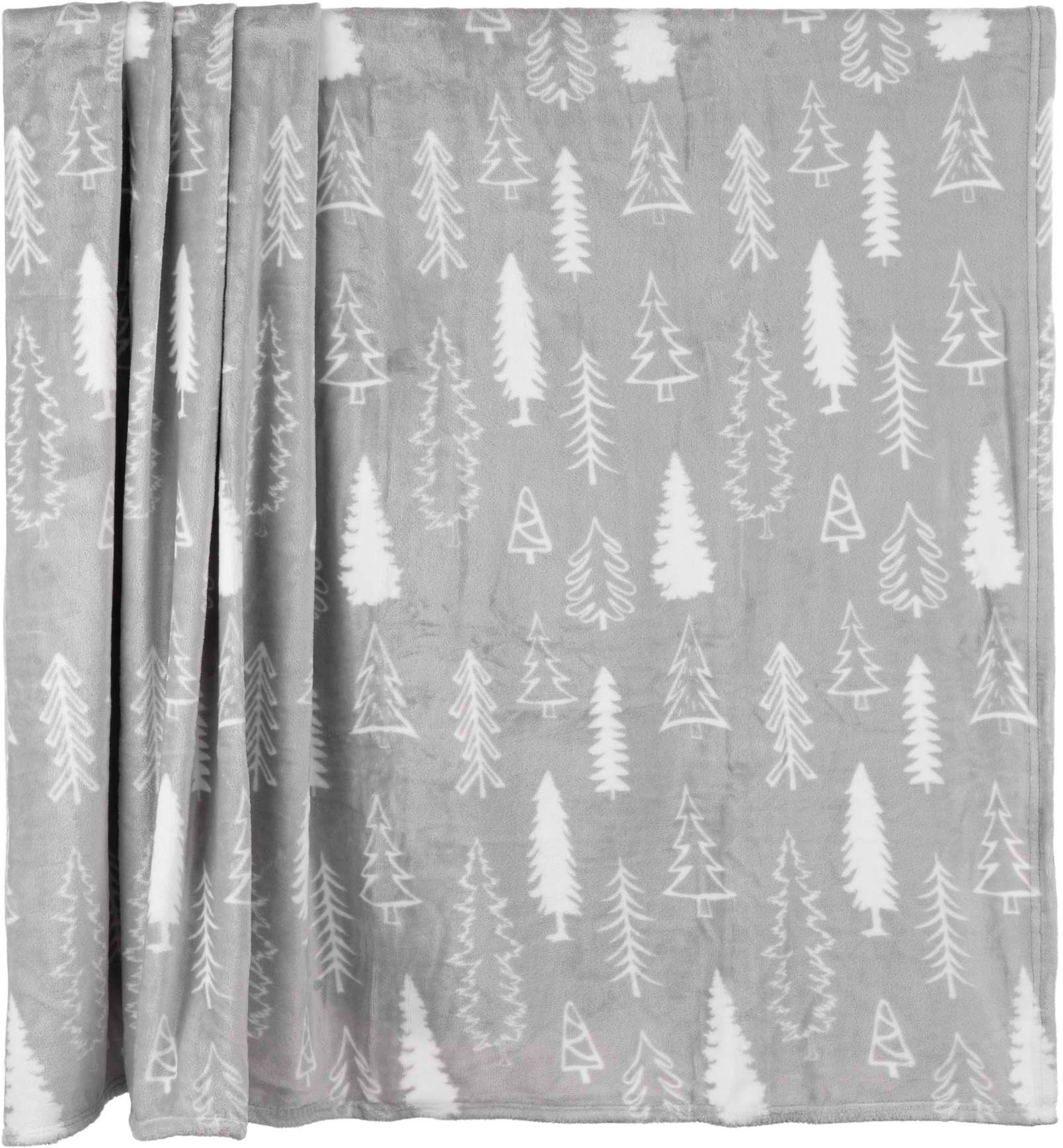 Набор пледов ARDESTO Christmas 160х200см имбирные домики,елки (ART0121PB_ART0110PB) фото 16