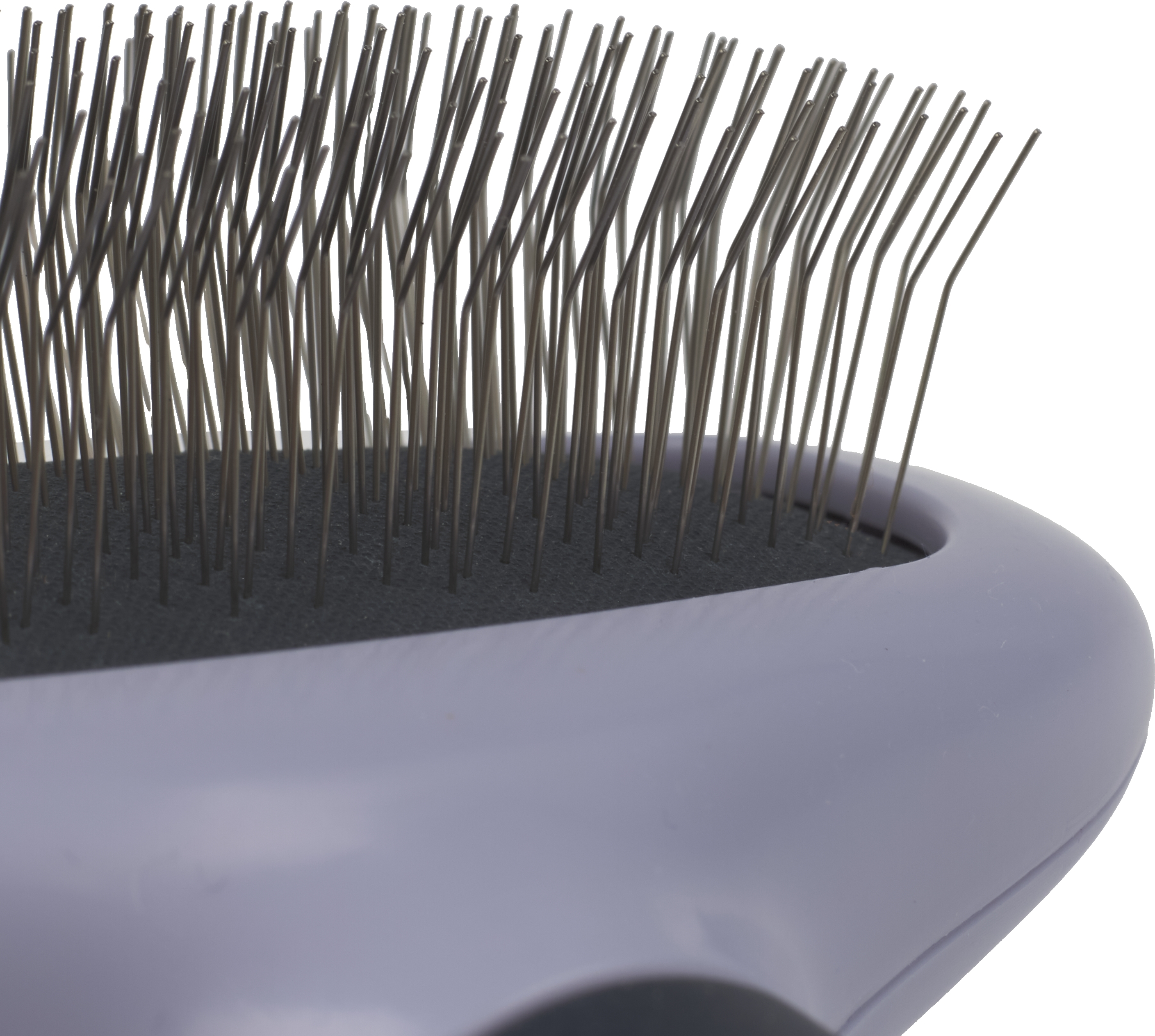 Щетка-пуходерка AnimAll для вычесывания шерсти размер М (15ммх0,24мм) фото 9