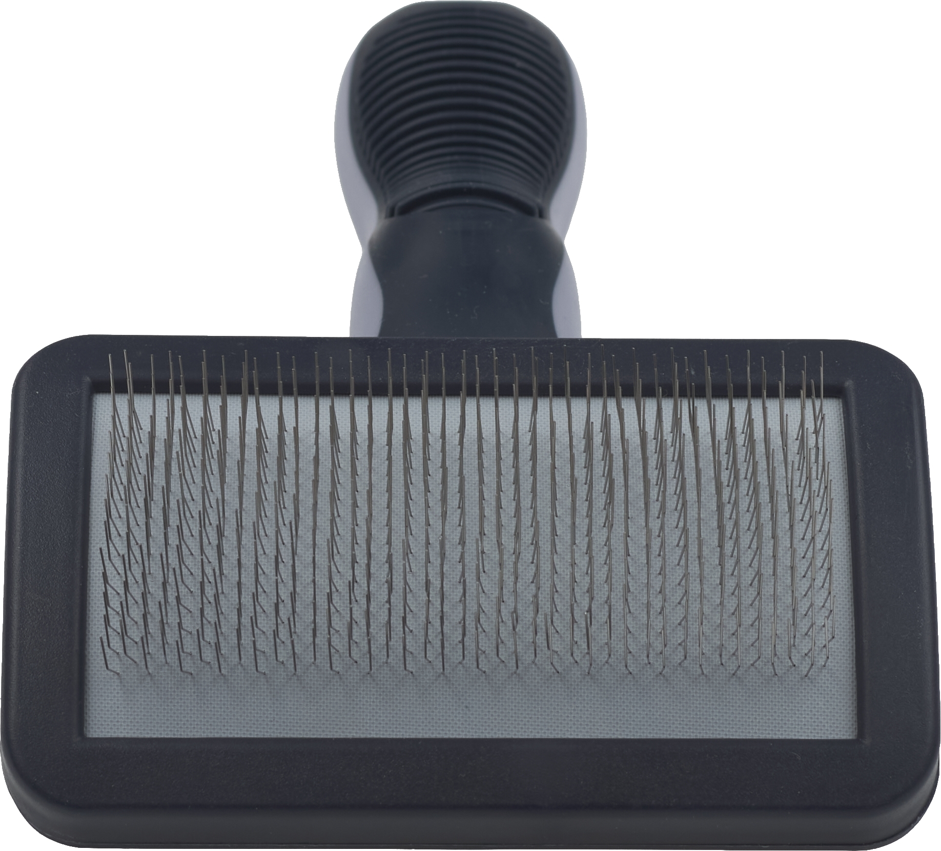 Щетка-пуходерка AnimAll прямоугольная для вычесывания шерсти размер М (184х100х40 мм) фото 