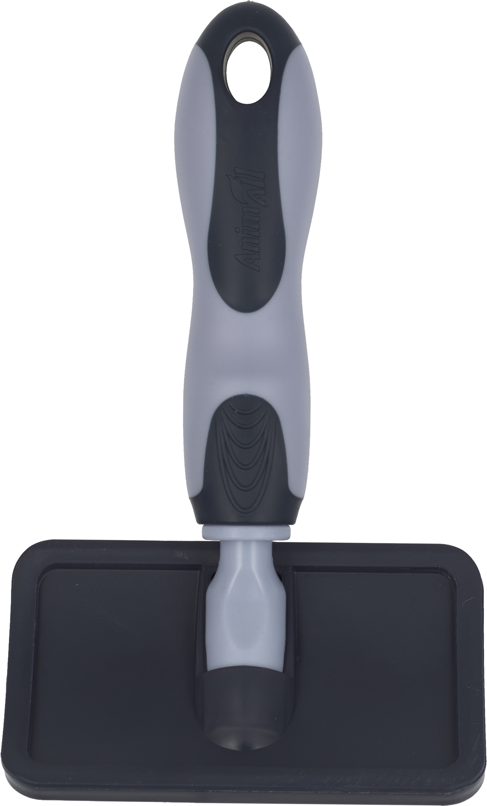 Щетка-пуходерка AnimAll прямоугольная для вычесывания шерсти размер М (184х100х40 мм) фото 