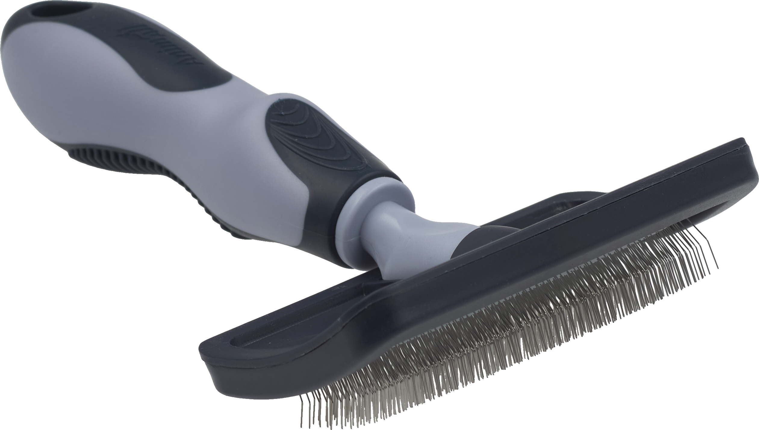 Щетка-пуходерка AnimAll прямоугольная для вычесывания шерсти размер М (184х100х40 мм) фото 