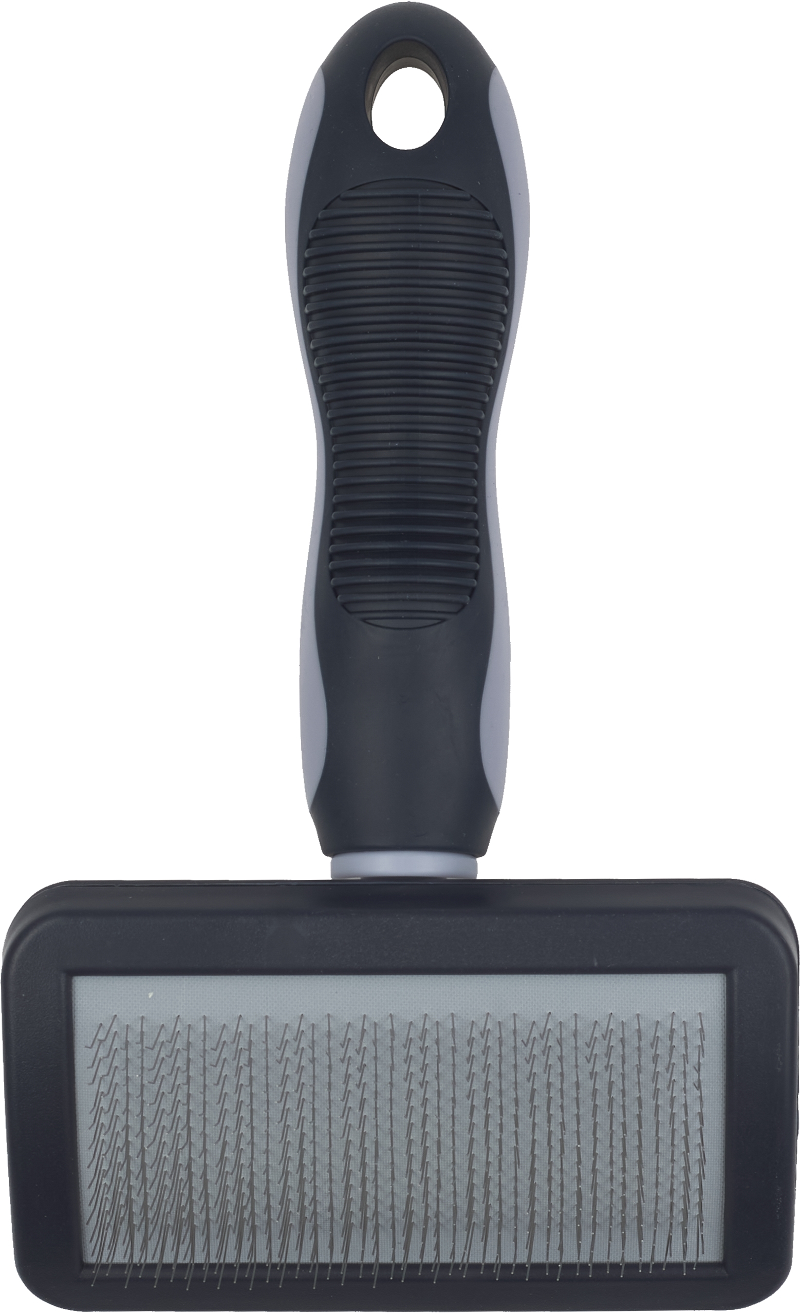 Щетка-пуходерка AnimAll прямоугольная для вычесывания шерсти размер М (184х100х40 мм) фото 