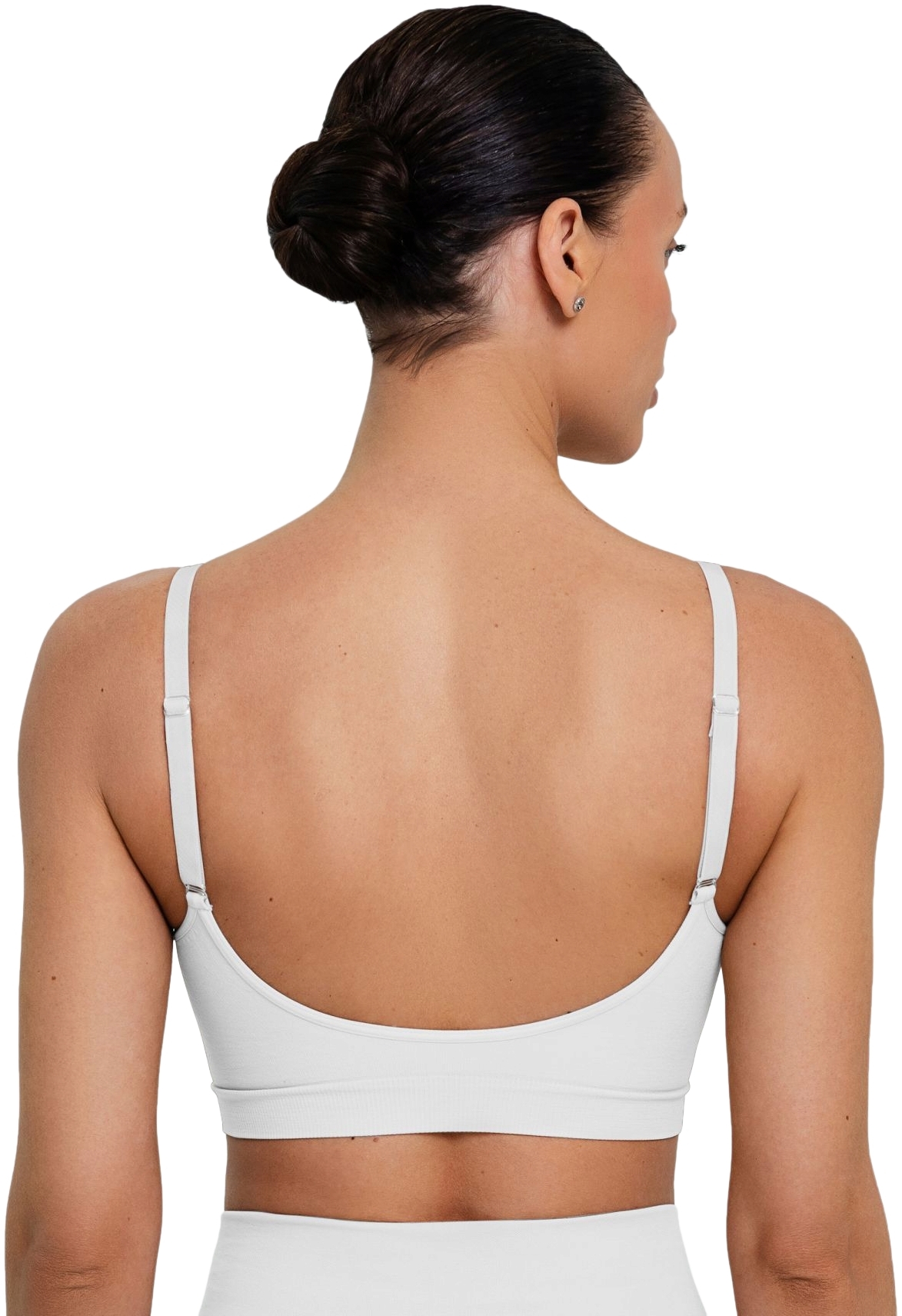 Бра бесшовный Giulia Bra Shapewear S/M белый фото2