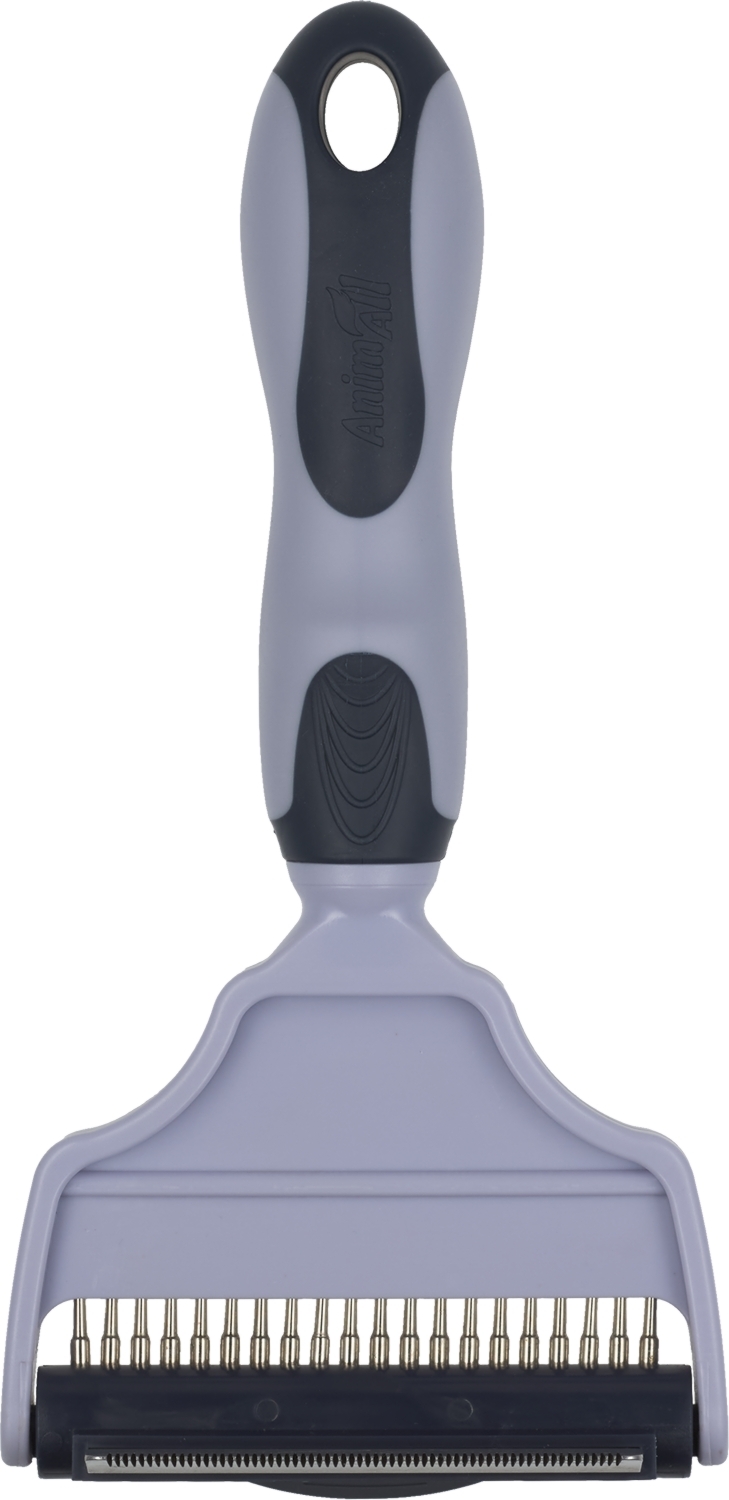 Дешеддер AnimAll 2 в 1 для вичісування шерсті довгошерстих порід собакфото3