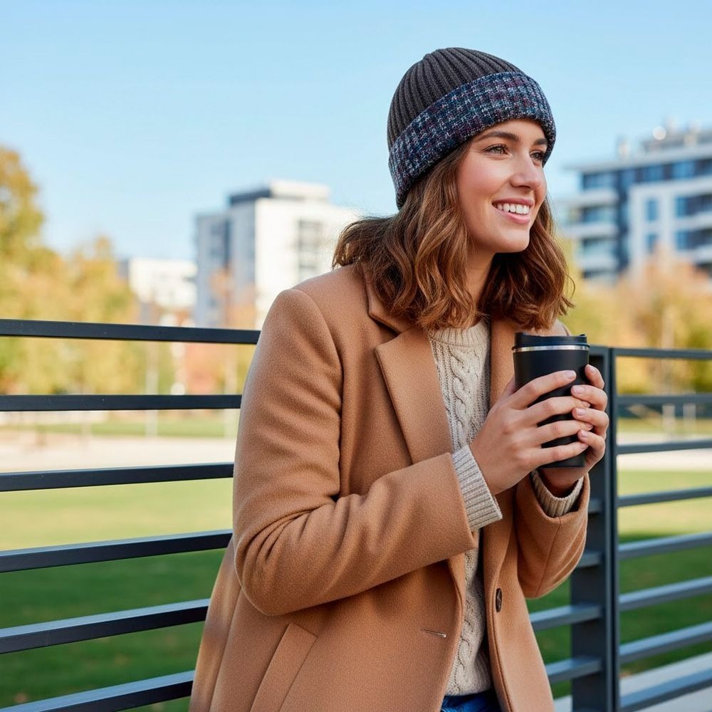 Шапка Cofee camouflage CO3014.7 One size сірийфото2