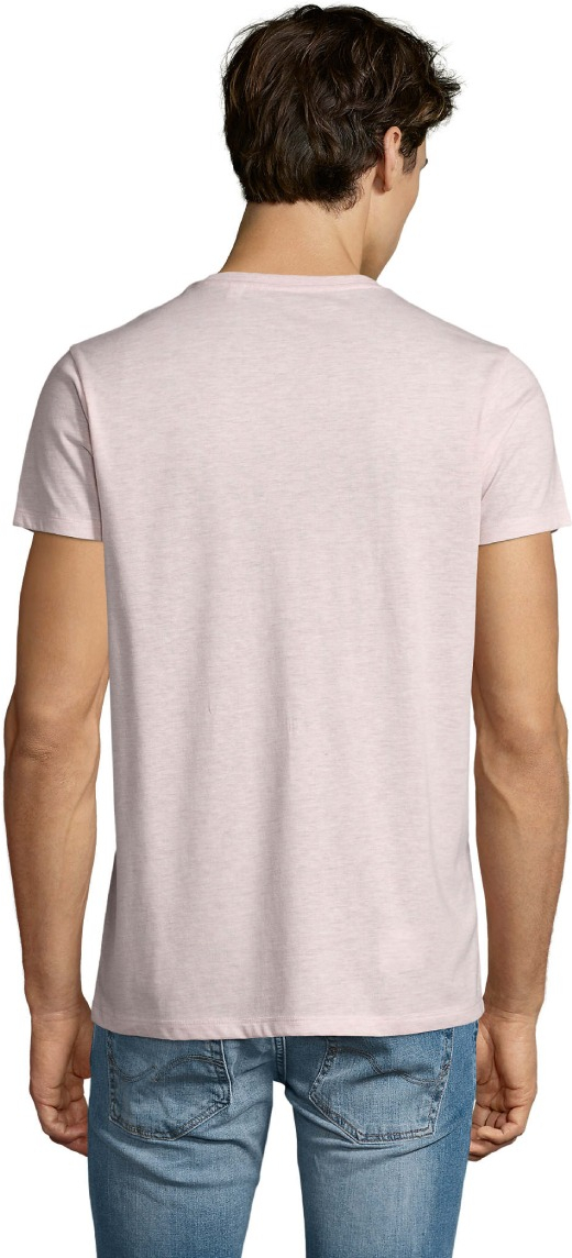 Футболка мужская Sol’s REGENT FIT 00553151 L розовый меланж фото 2