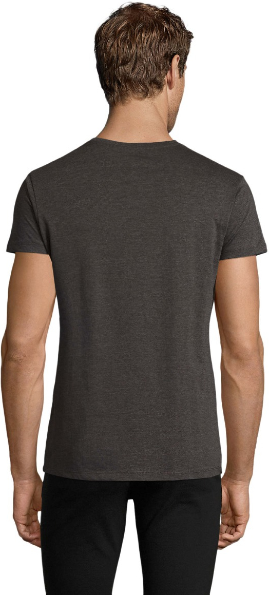 Футболка мужская Sol’s REGENT FIT 00553348 L угольный меланж фото 2