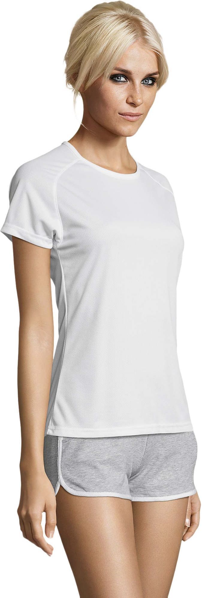 Футболка спортивная женская Sol’s SPORTY WOMEN 01159102 L белый фото 3