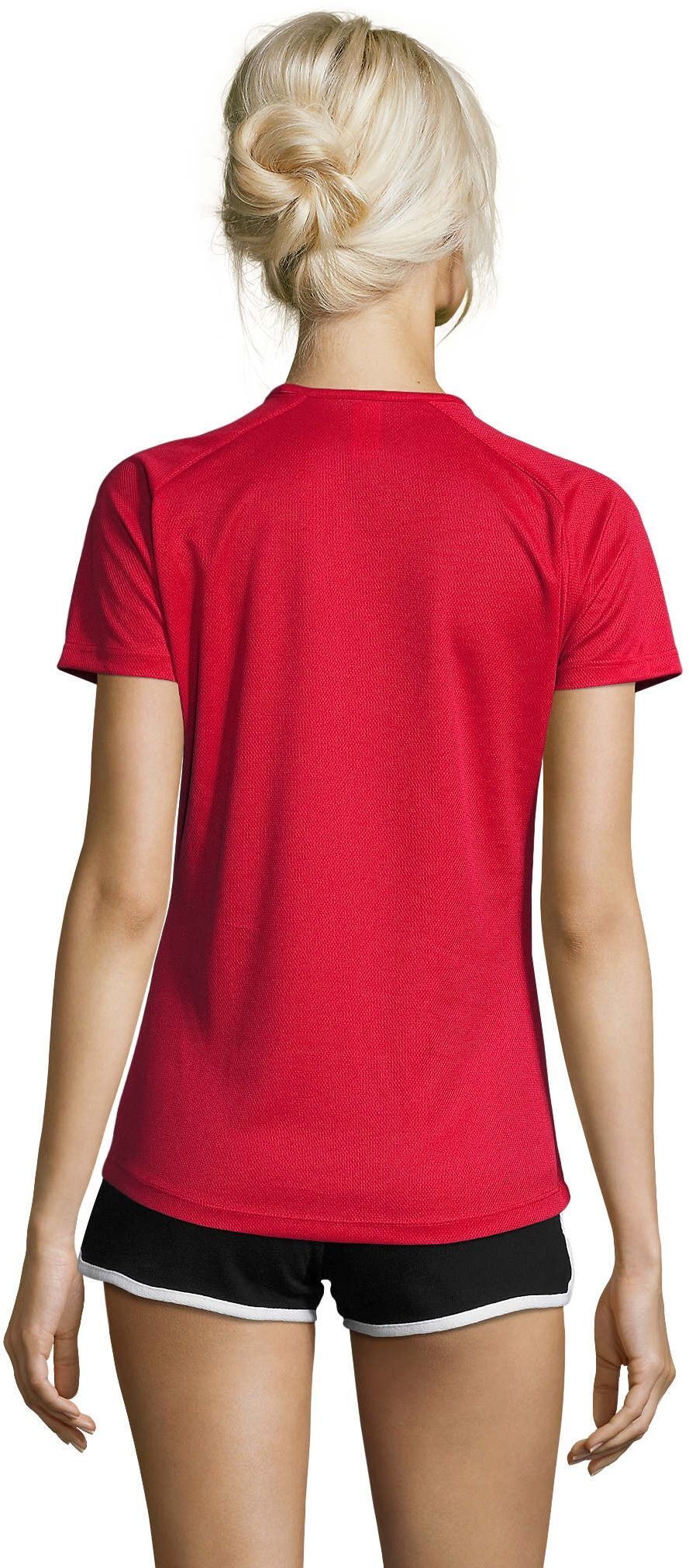 Футболка спортивная женская Sol’s SPORTY WOMEN 01159145 L красный фото 2