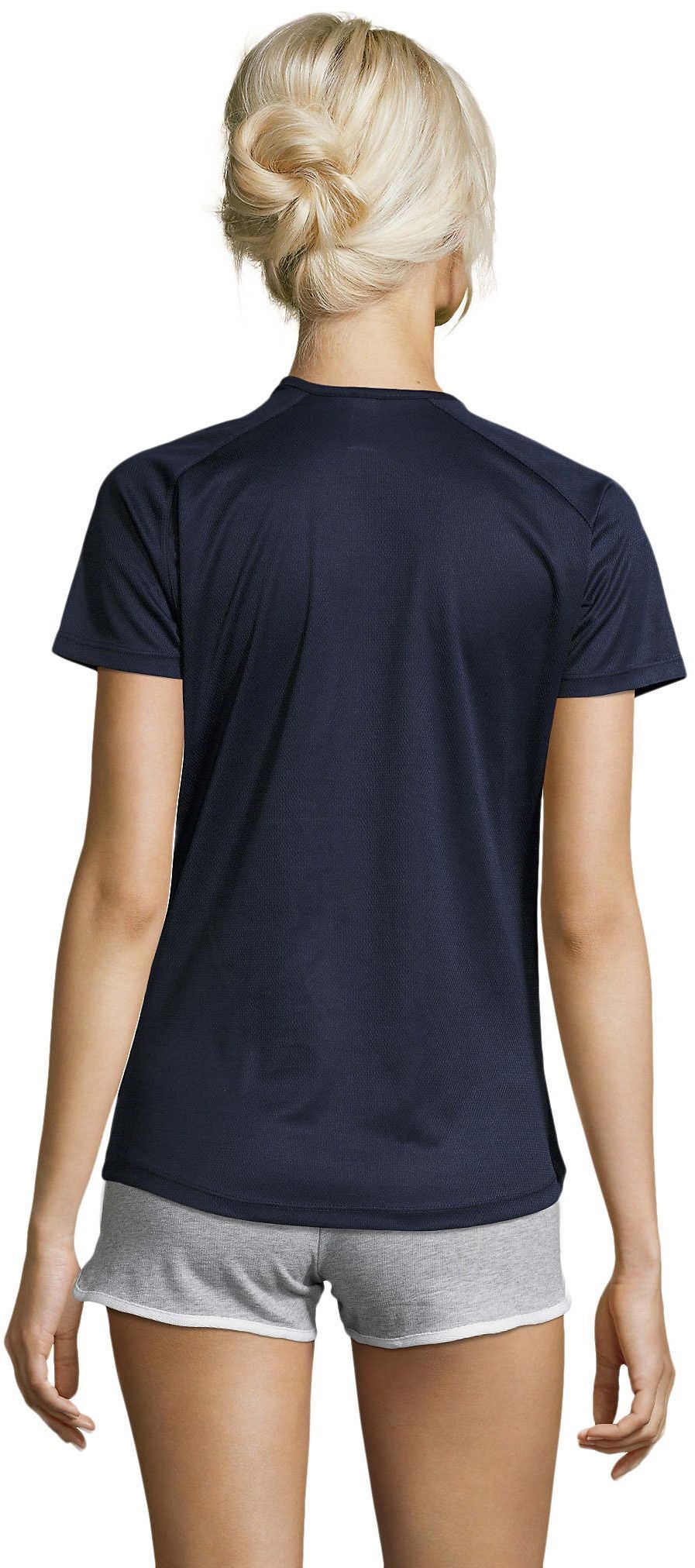 Футболка спортивная женская Sol’s SPORTY WOMEN 01159319 L темно-синий фото 