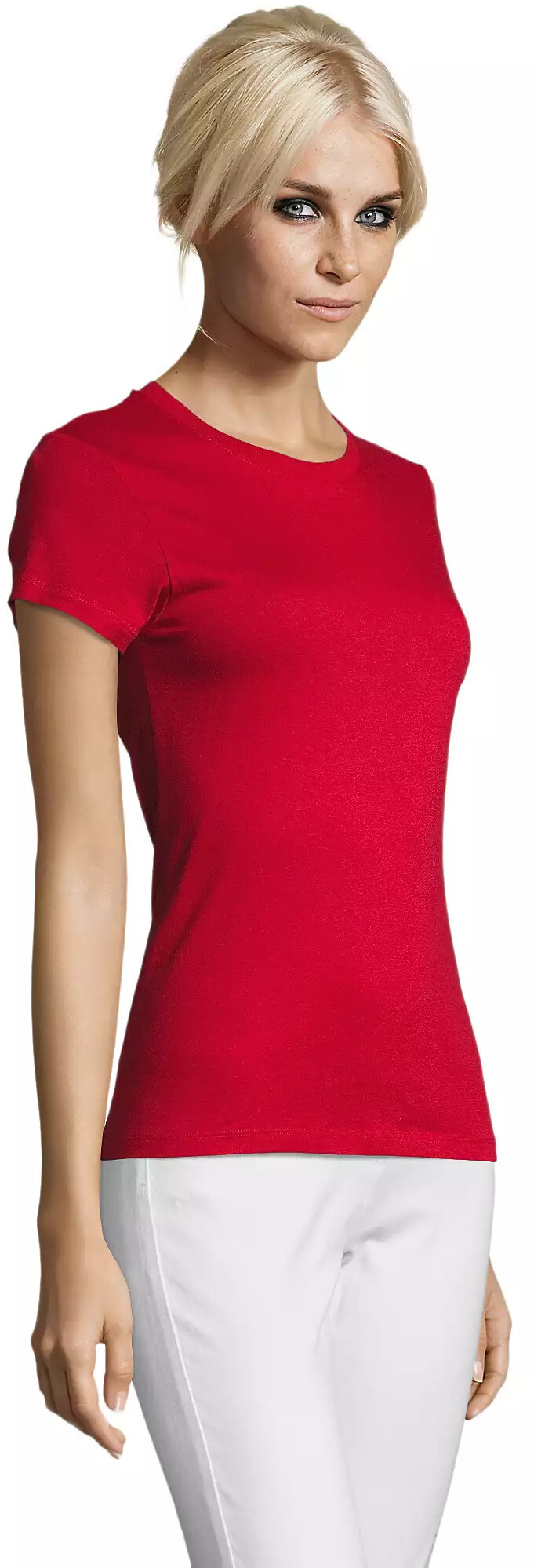 Футболка бавовняна жіноча Sol’s REGENT WOMEN 01825145 L червонийфото3