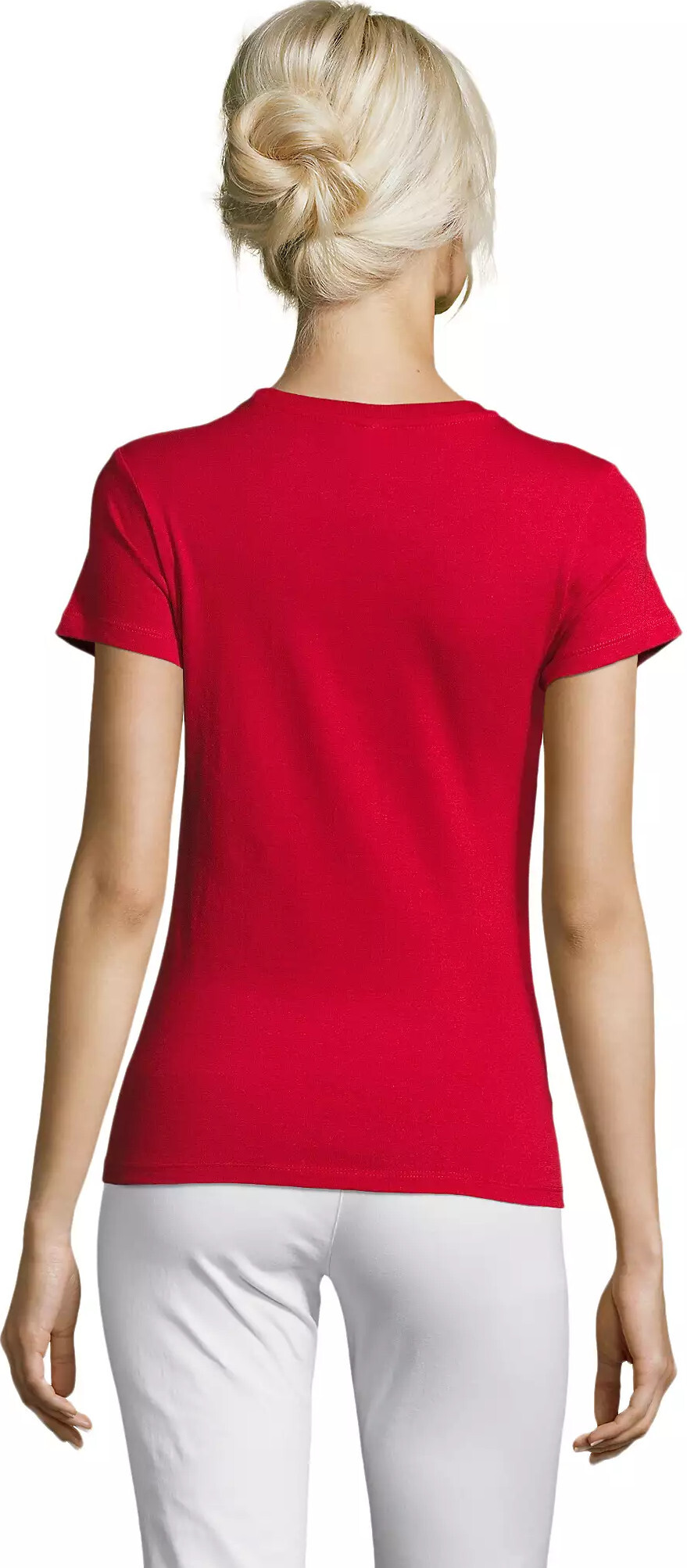 Футболка бавовняна жіноча Sol’s REGENT WOMEN 01825145 L червонийфото2