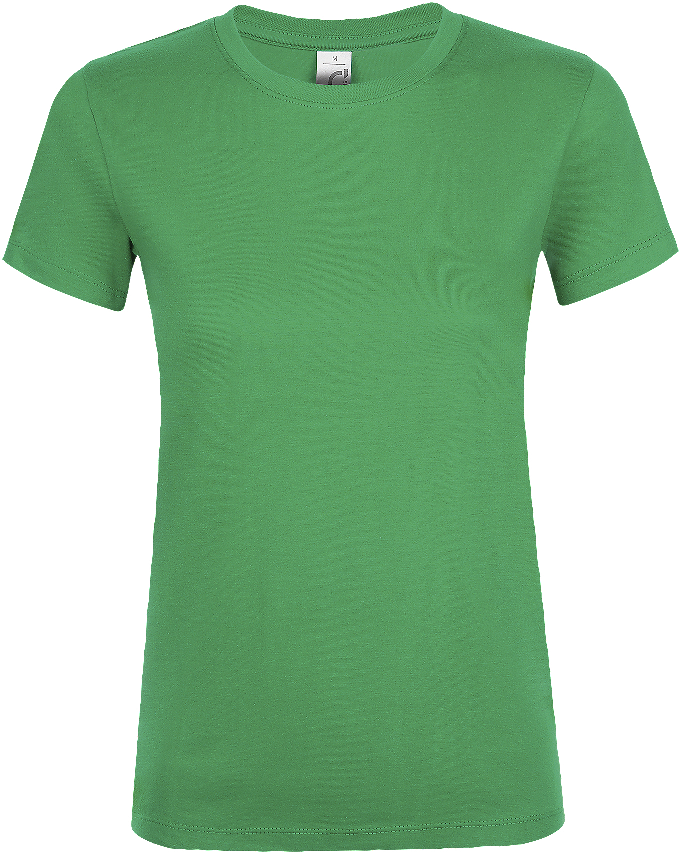 Футболка хлопковая женская Sol’s REGENT WOMEN 01825272 L ярко-зеленый фото 4